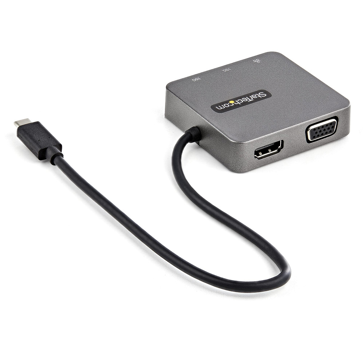 StarTech.com Multi-Port Docking Station (USB-C/HDMI/VGA/GigE for Laptop)