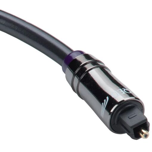 Câble audio optique QED Performance - 5 m TOSLINK mâle/mâle - Graphite