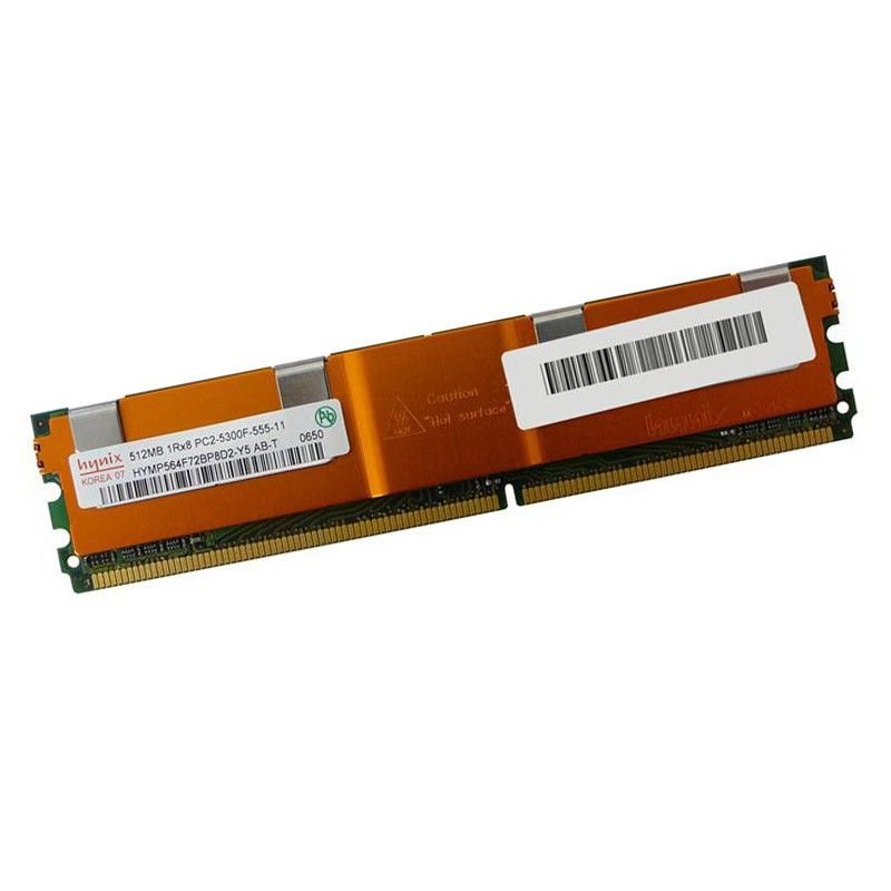 Module de mémoire Hynix 512 Go DDR2 ECC (240 broches, PC2-5300F, CL5)