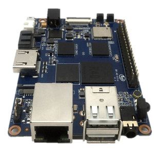 Banana Pi BPI-M2 Ultra Motherboard - ARM Cortex A7 Quad-Core 1.8GHz Processor - 2GB RAM - ARM Mali400 GPU - RJ45 - HDMI - 2x USB 2.0 - Wi-Fi N / Bluetooth 4.0