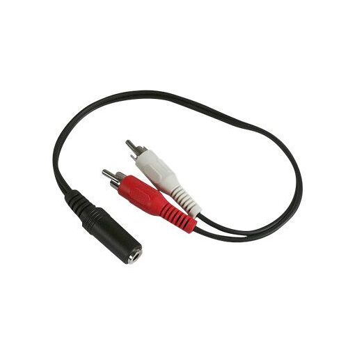 Adaptateur audio APM - Mini stéréo 3,5 mm femelle vers RCA mâle