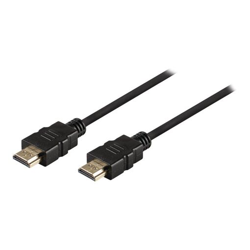 Cable HDMI Valueline de Nedis de 50 cm con Ethernet, macho-macho, negro, compatible 4K
