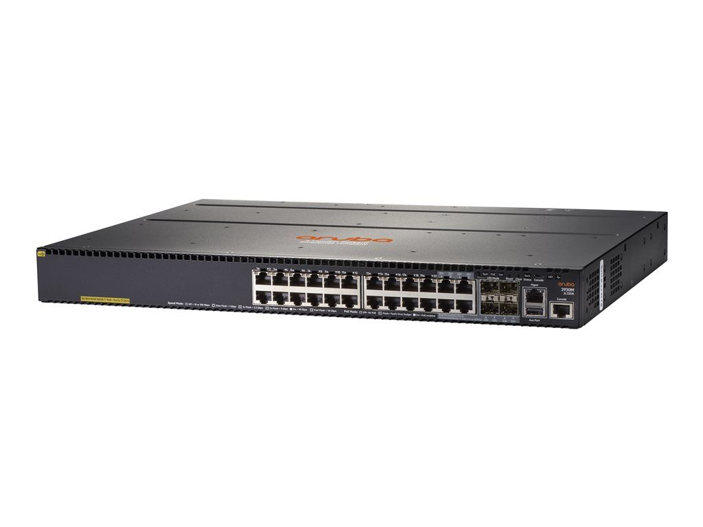 HP 2930M 24G PoE+ Switch - 1-Slot, Rack-Mountable