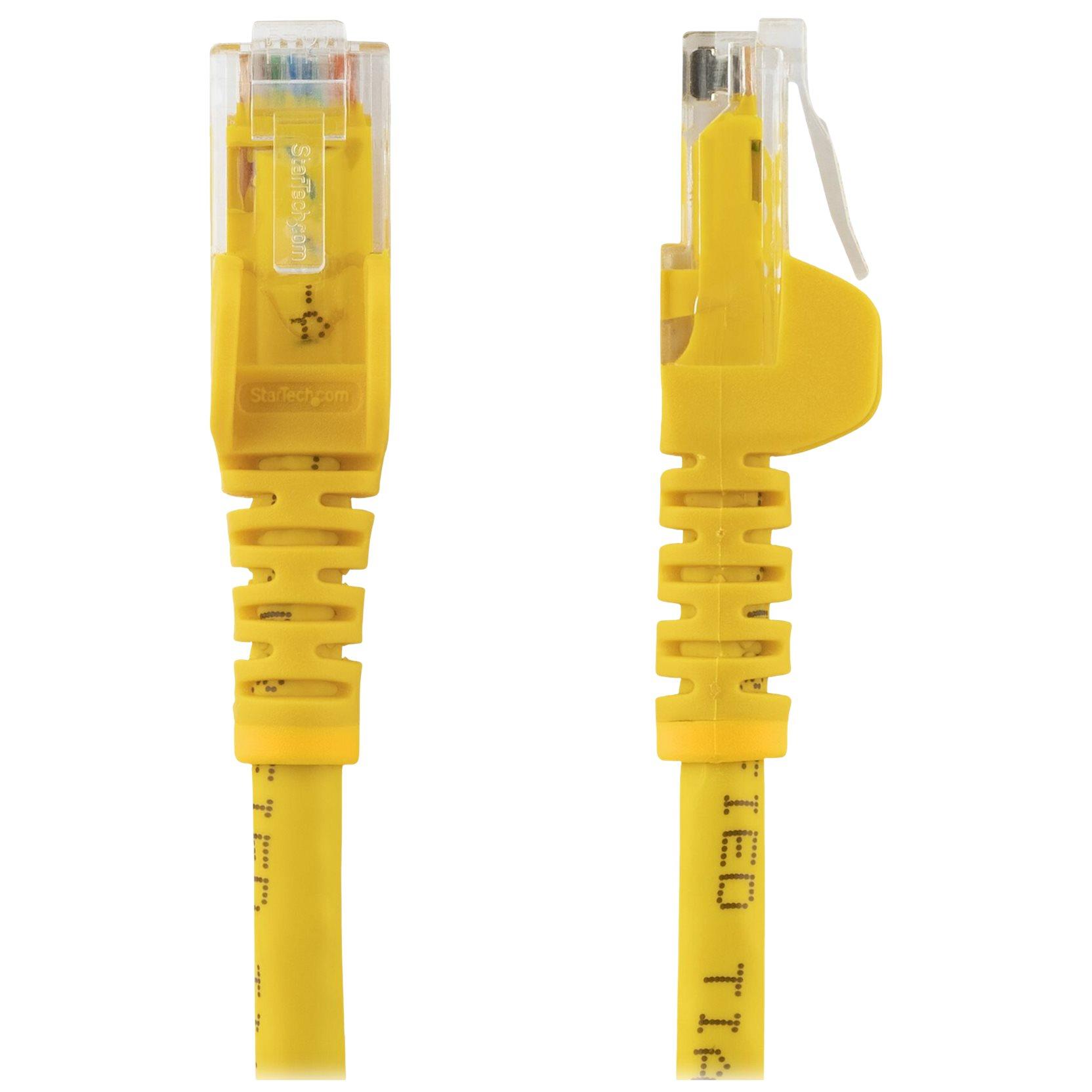 StarTech 5m CAT6 Ethernet Cable, Yellow