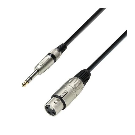 Cable Adam Hall XLR hembra a Jack 6,35 mm - 6 m