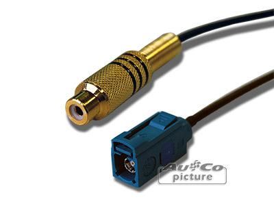 ADNAuto Fakra to RCA Adapter