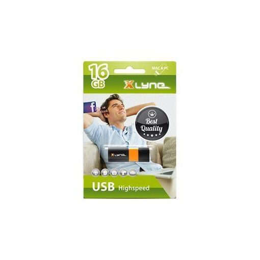 Unidad Flash USB 2.0 XLyne Wave 16 GB