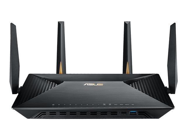 Asus BRT-AC828 - 8-Port Wireless Switch - 1GbE - 2 WAN Ports - Wi-Fi 5 - Bi-band