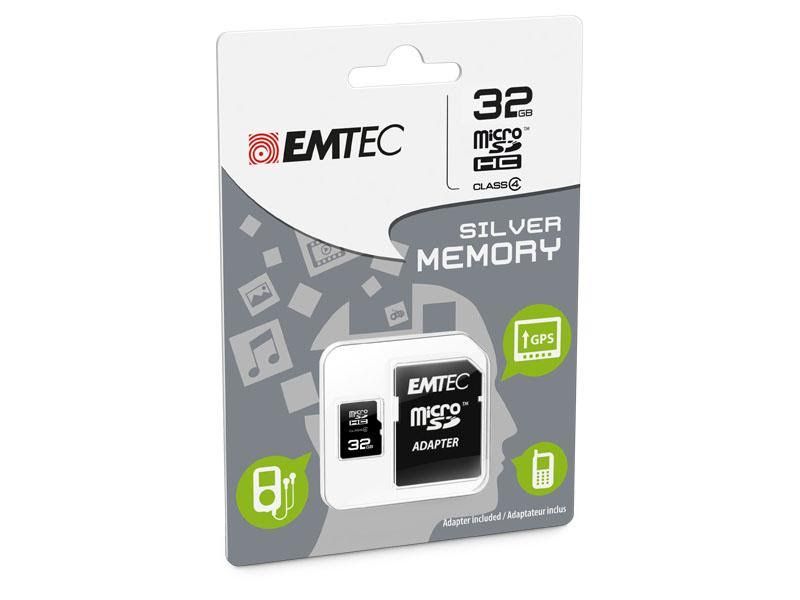 Dexxon Mini Jumbo Super Flash Memory Card - 32GB Class 4 microSDHC