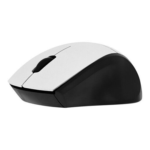 TNB Miny MM240 - Wireless Mouse - Ergonomic - Optical - 3 Buttons - 2.4GHz - USB Wireless Receiver - White
