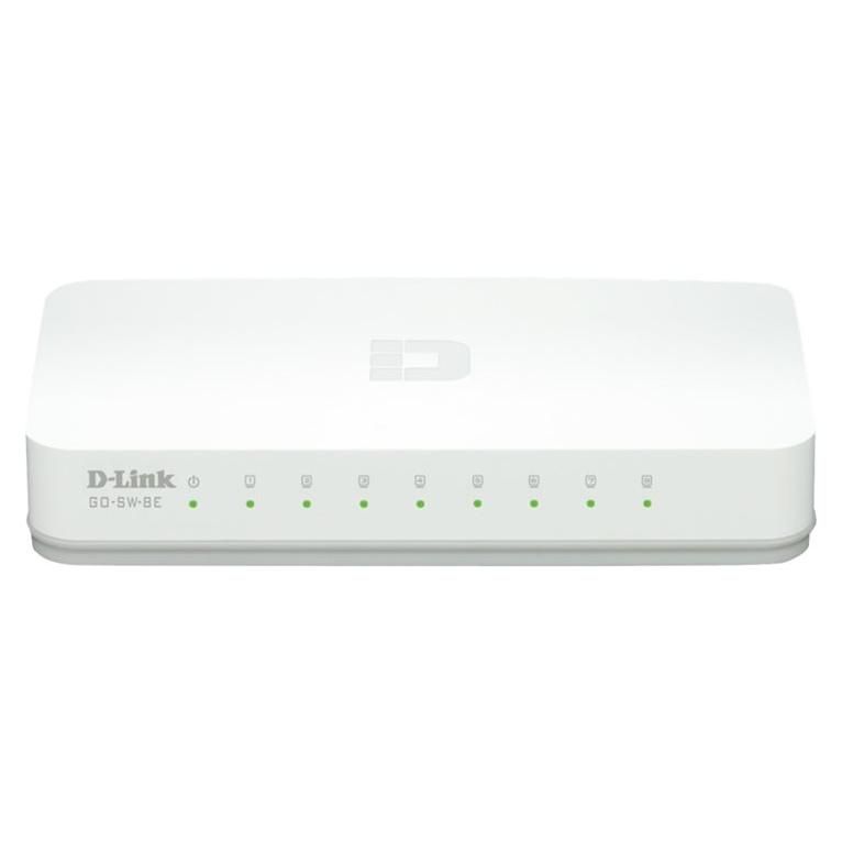 D-Link Systems GO-SW-8E - Switch - 8 x 10/100 - Desktop