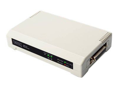 Digitus Print Server - USB 2.0/Parallel - 10/100 Ethernet