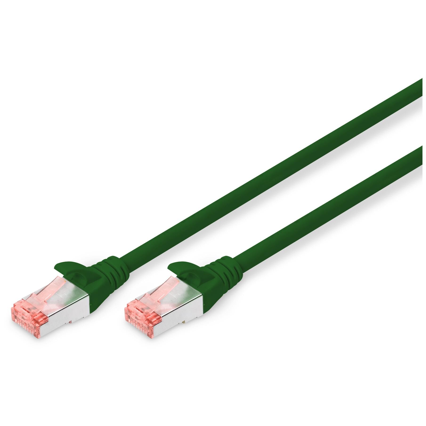 Digitus Professional Network Cable - RJ-45 to RJ-45 - SFTP - CAT 6 - Halogen-Free - Green