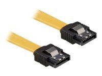 Delock SATA Cable - 70cm, Locked, Right Angle Connectors