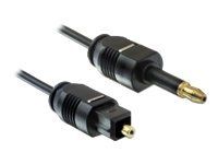 Cable de audio digital Delock - 1m Negro