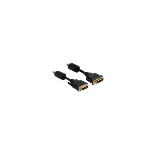 Câble DeLock 1m DVI-I, Noir