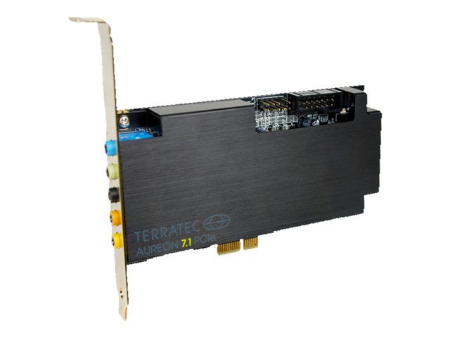 Terratec Aureon Sound Card - 24-Bit - 192kHz - 100dB SNR - 7.1 - PCIe - Low Profile