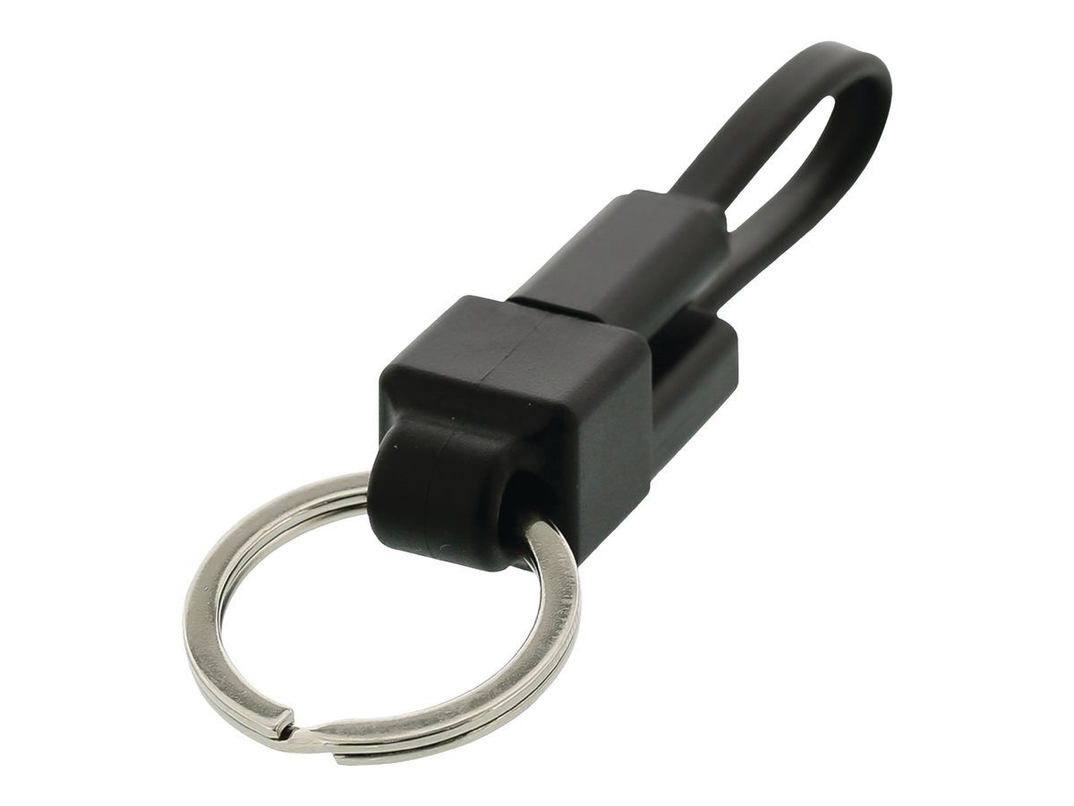 Nedis Valueline Lightning Cable - 10cm, Black, Flat