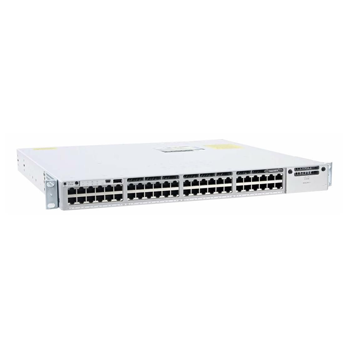 Cisco Catalyst 9300 - Network Advantage Switch - C3, Managed, 48x10/100/1000 (PoE) - Rack-mountable - PoE (822W)