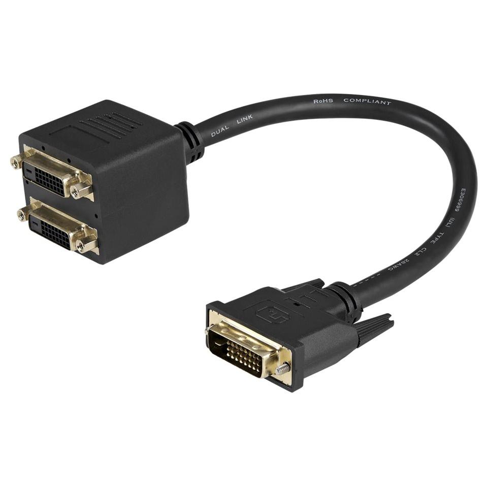 Cable Divisor StarTech DVI-D (30 cm)