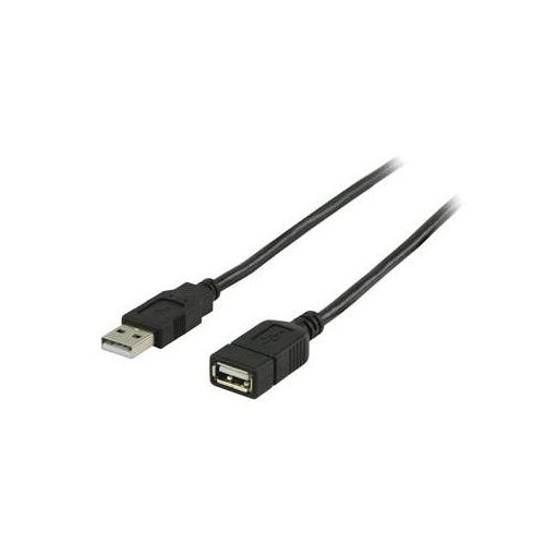 Câble Valueline 3m USB 2.0 A-A, Noir