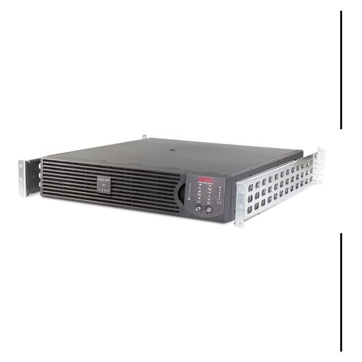 APC Smart-UPS RT 1000 Marina - 220/230/240V, 700W, 1000VA, RS-232, 6 Conectores de Salida, 2U, Negro
