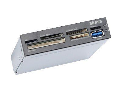 Akasa Internal Card Reader (USB 3.0, 3.5in, CF, SD, xD, MS Pro)