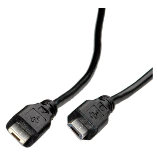 Roline USB 2.0 Cable, Micro USB A Male - Micro USB B Male, 1.8m