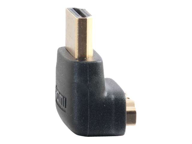 C2G 90° HDMI Adapter - Black 90 Degree Connector