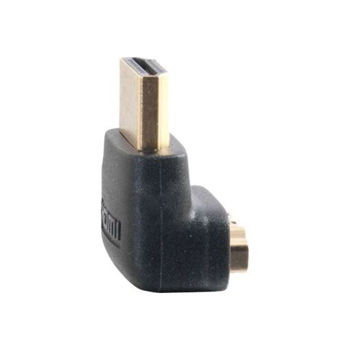 C2G 90° HDMI Adapter - Black 90 Degree Connector