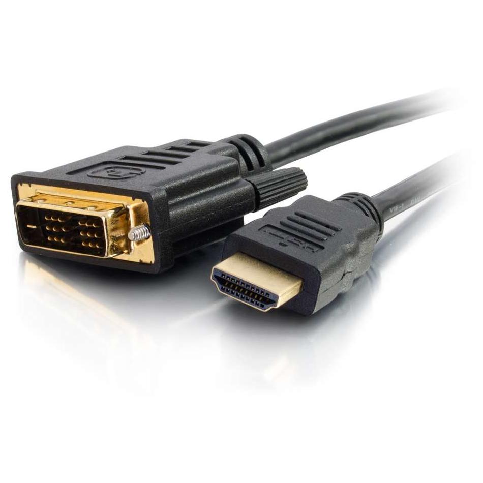 C2G 1m HDMI to DVI Adapter Cable