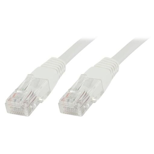 MicroConnect Network Cable - 2m, CAT6, UTP, RJ-45 (M) to RJ-45 (M), White (Pack of 10)
