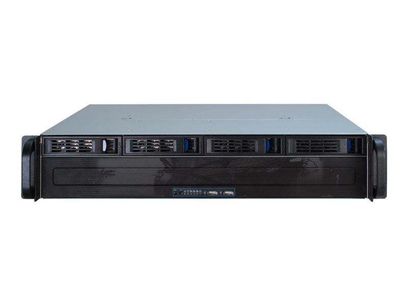 Inter-Tech 2U Rack Mountable Micro ATX Case - 2404S