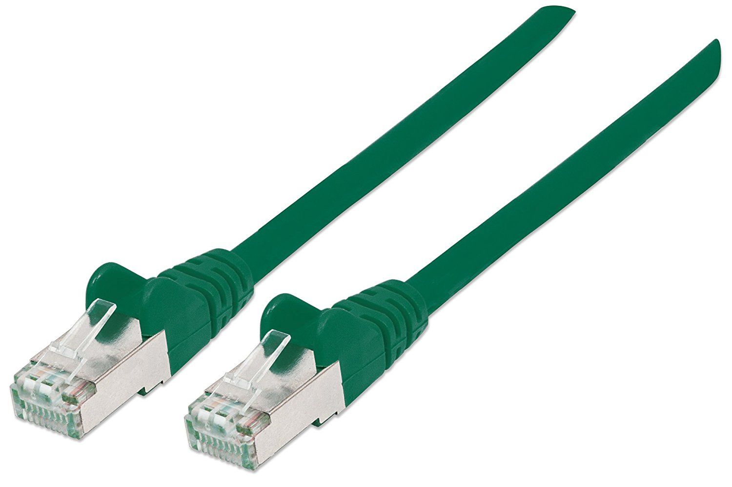 IC Intracom Cat6A Network Patch Cable, 5m, Green