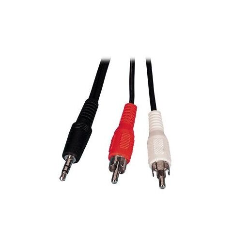 Connectland 3.5mm Audio Cable to 2 RCA - 10m