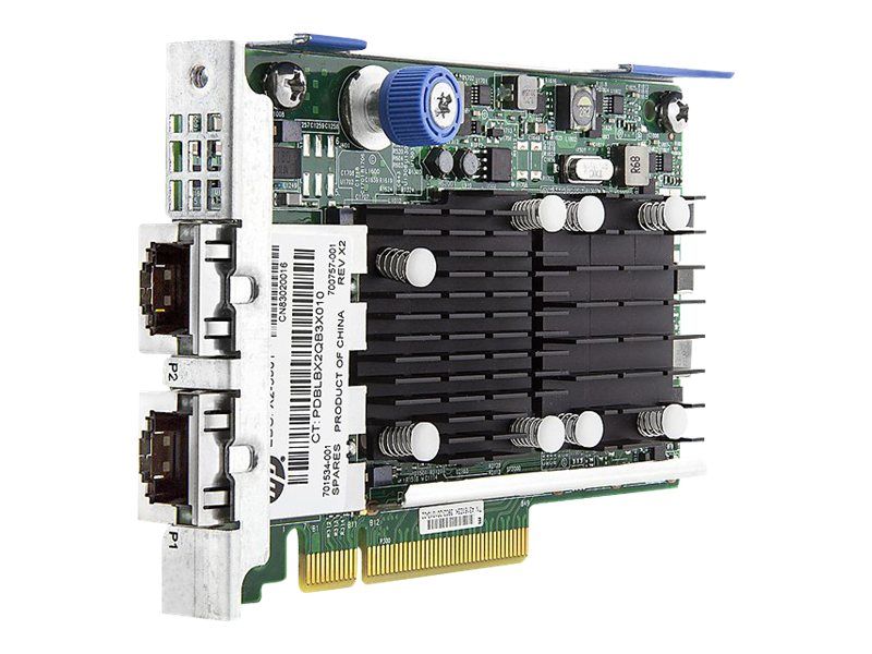 HP FlexFabric 533FLR-T Network Adapter - PCIe 2.0 x8 - 10Gb Ethernet x 2