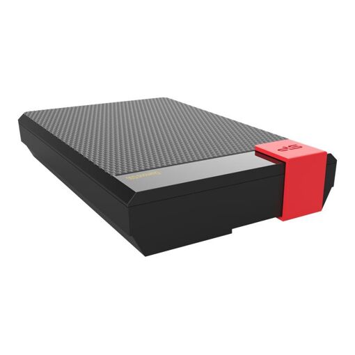 Silicon Power Diamond D30 - 2TB External Portable Hard Drive - 2.5" - USB 3.1 Gen 1 - Black Red