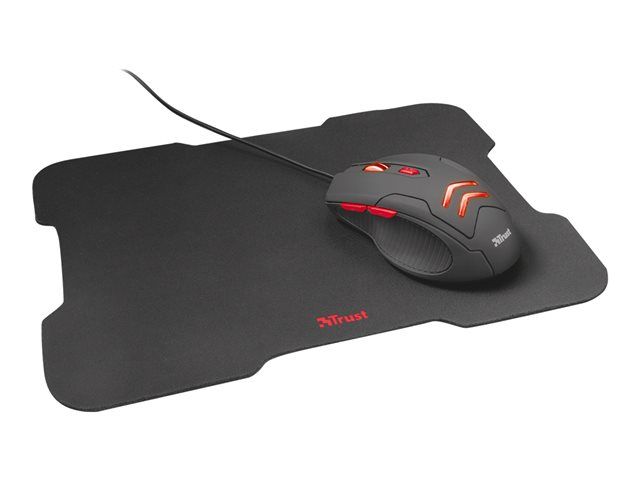 Trust Ziva Mouse - 6 Buttons - Wired - USB
