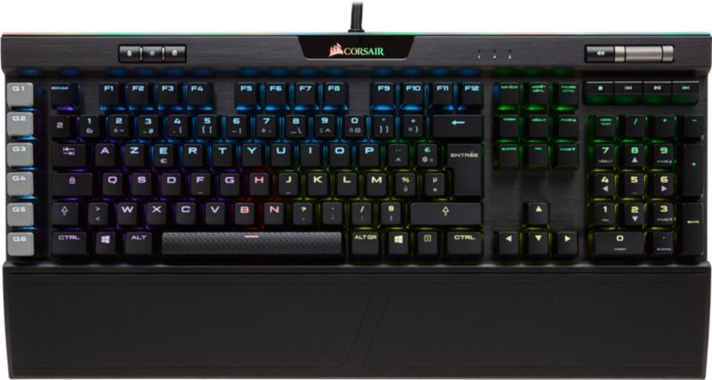 Corsair K95 RGB Platinum Mechanical Gaming Keyboard (Cherry MX Brown, Aluminum)