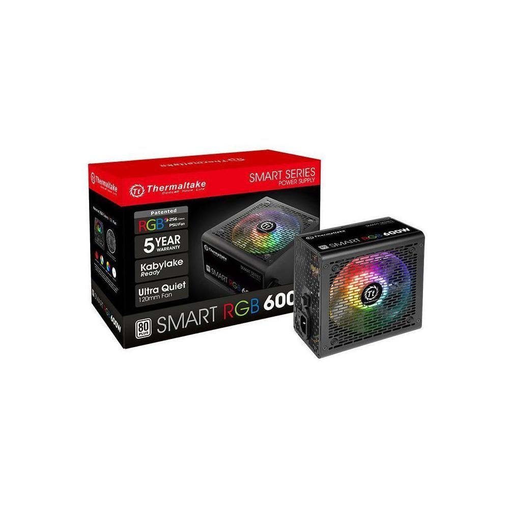 Thermaltake Smart RGB 600W 80 Plus White