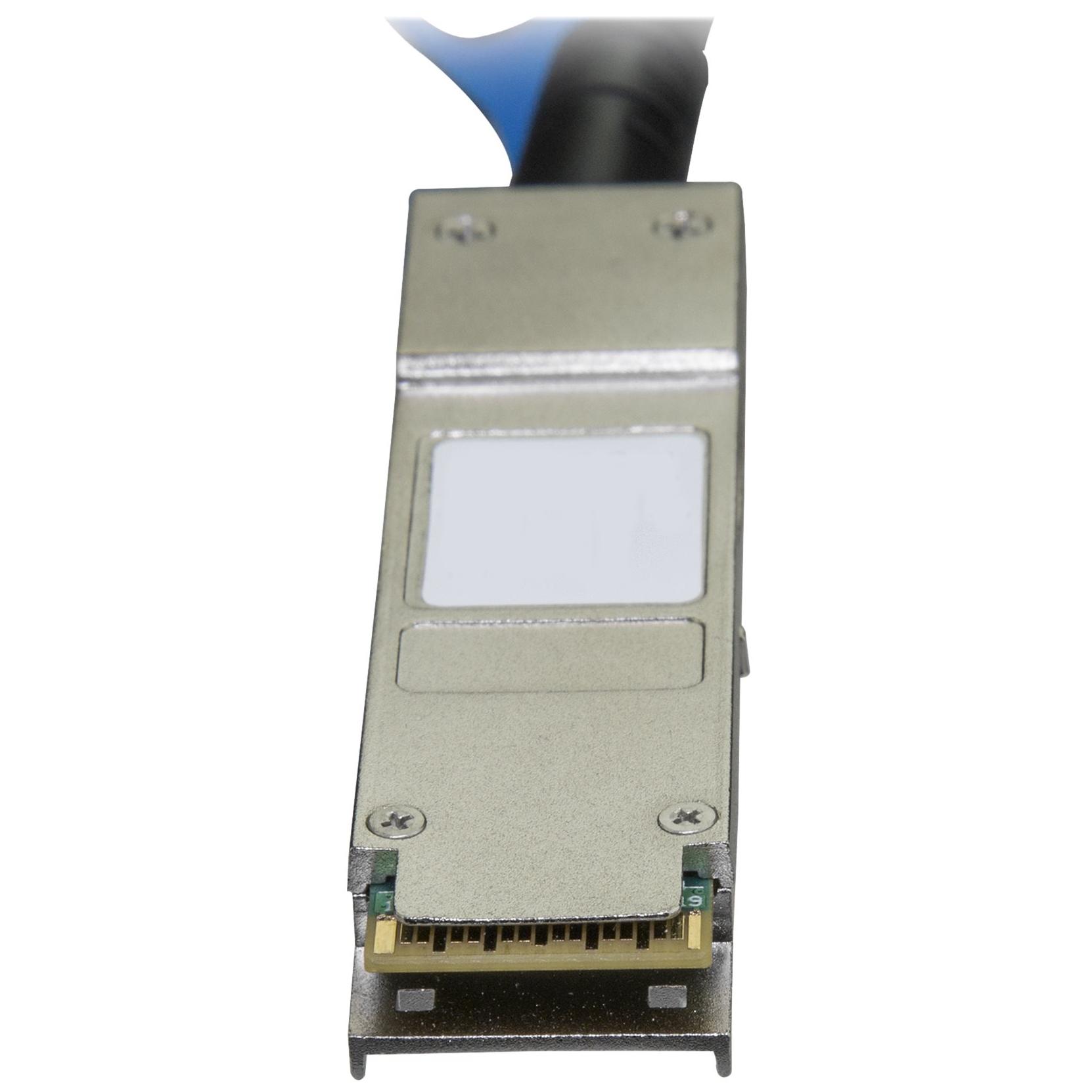 StarTech 1.2m Direct Connect SFP+ Cable - HP JD096C Compatible - 10G SFP+ Cord - Passive Twinax Cable - DAC Cable - 10GBase Direct Attach Cable - Locking SFP+ to Locking SFP+ - 1.2m Twinaxial - SFF-8431/SFF-8432