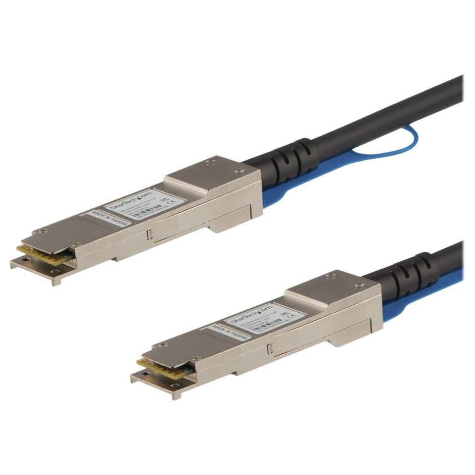 Cable StarTech de conexión directa QSFP+ de 5 m - Negro