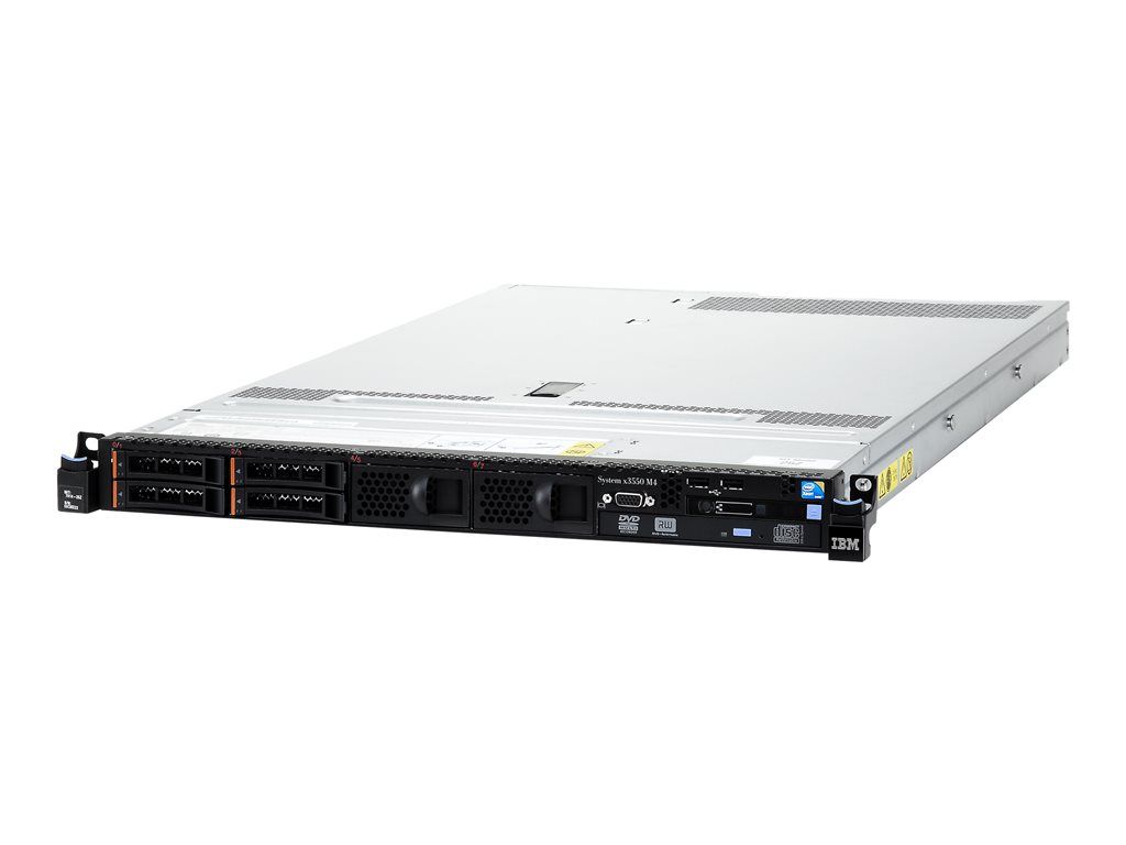 Serveur Lenovo System x3550 M4 7914 - Processeur Intel Xeon E5-2620V2 2,1 GHz, 8 Go de RAM (Noir)