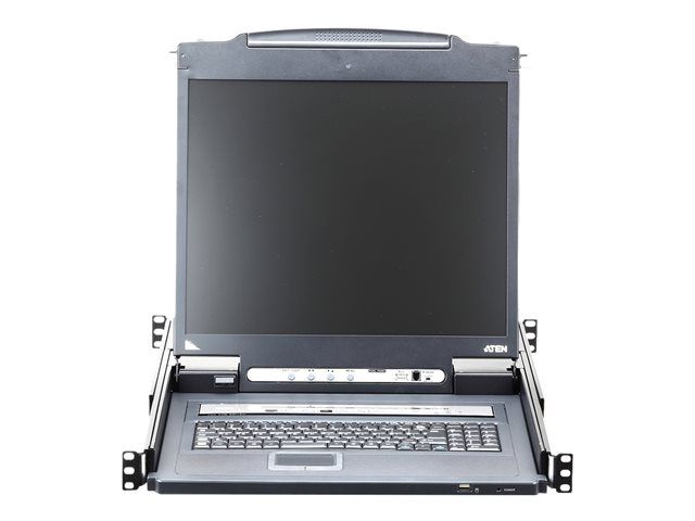 ATEN Slideaway CL5716IN - KVM Console Switch - 16 Ports - PS/2, USB - 19" Rack-Mountable