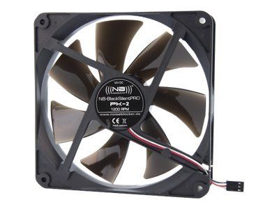 Blacknoise BlackSilentPRO PK-1 - 140mm Chassis Fan - Black