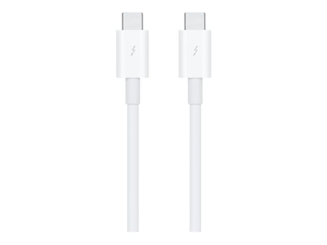 Apple Thunderbolt Cable - USB-C to USB-C - USB 3.1 Gen 2 / Thunderbolt 3 - 80cm