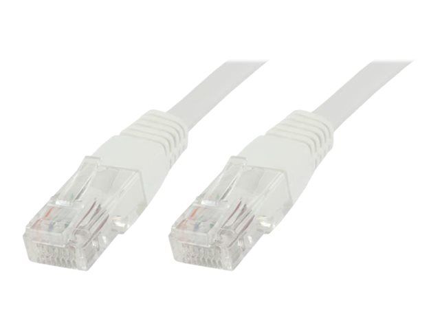 Cable de red MicroConnect - 5 m UTP CAT 6 - Blanco (RJ-45 macho a RJ-45 macho)