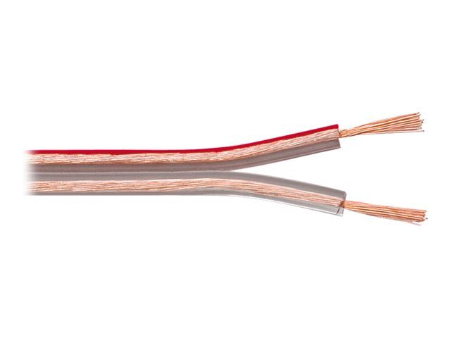 Wentronic Speaker Cable - 1.5mm² - 100m - Transparent