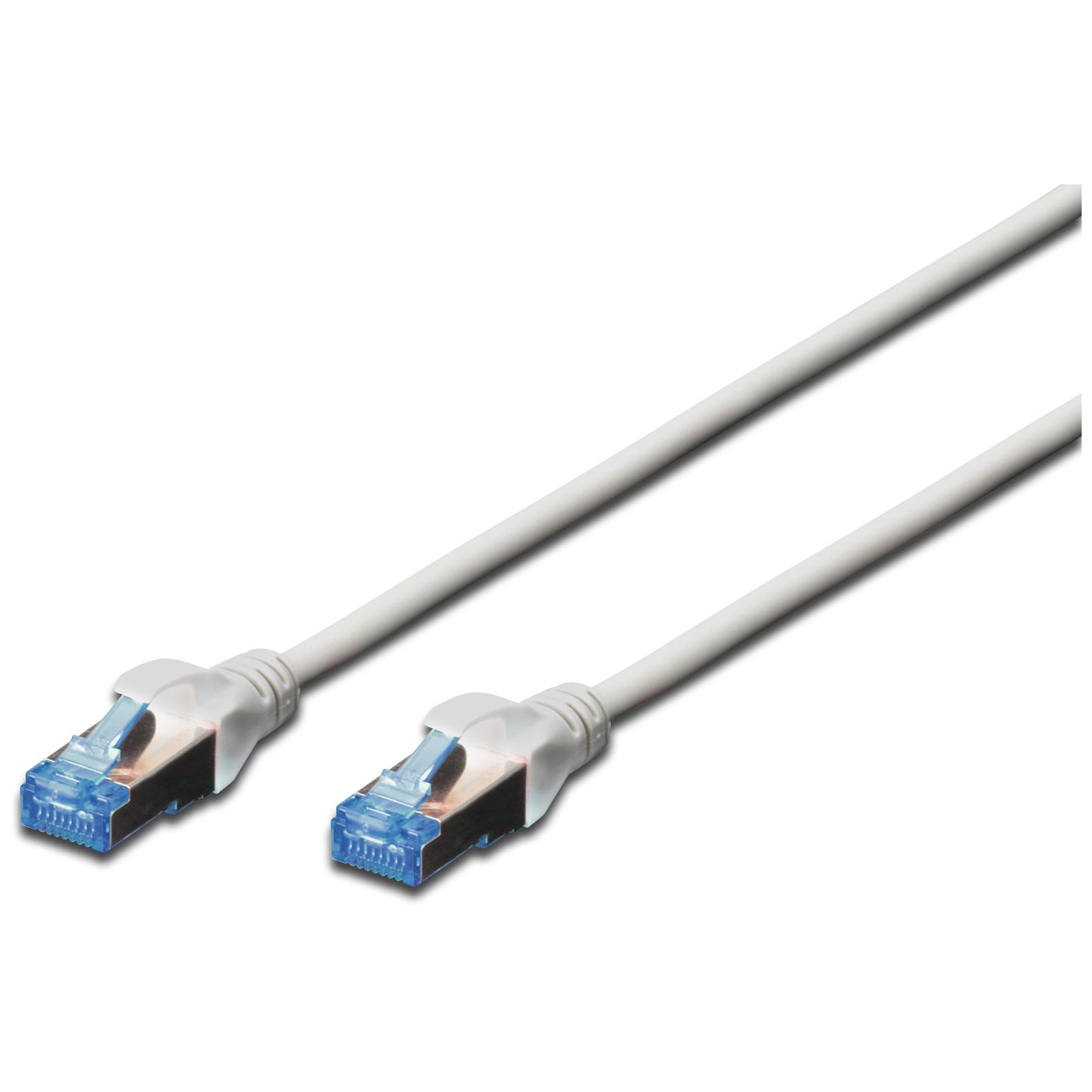 Cable Digitus CAT 5e SF/UTP - Azul, blindaje metálico