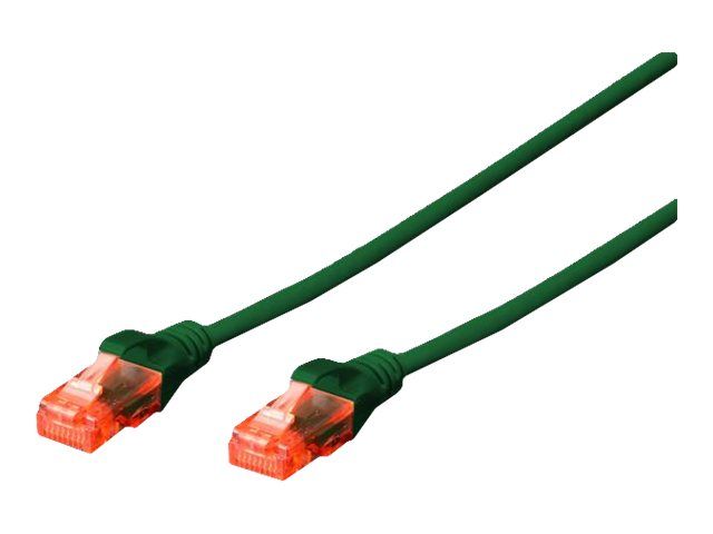Digitus Professional Ethernet Cable - 2m, CAT6, UTP, Green (RAL 6016)